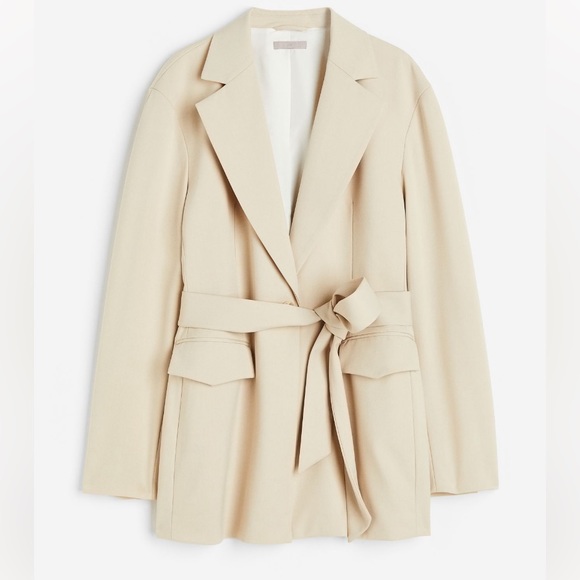 H&M Jackets & Blazers - H&M Beige Blazer